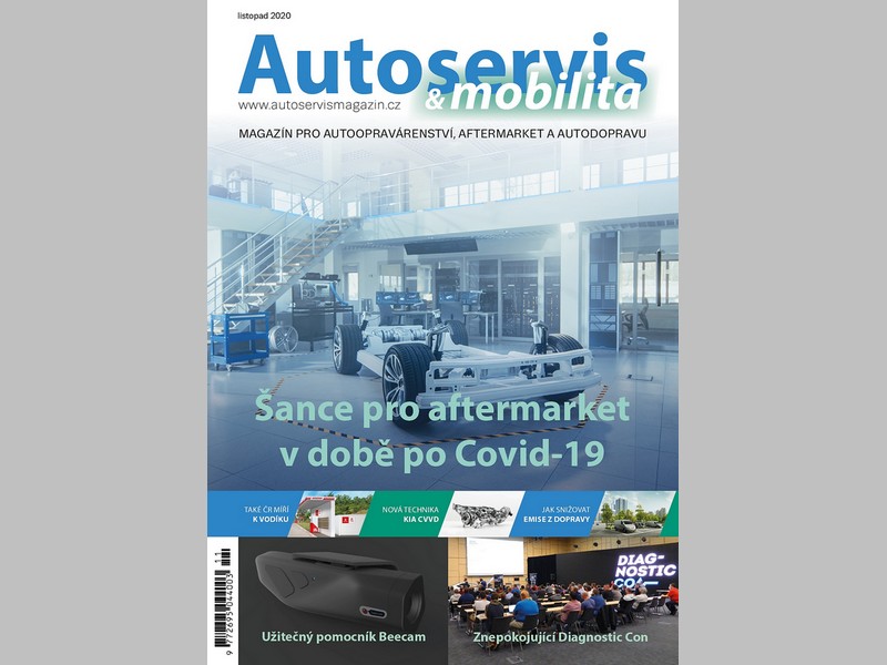 Vyšel magazín Autoservis & mobilita